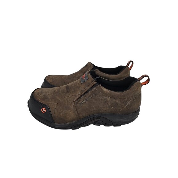 Merrell Men's Jungle Moc LTR CT CSA Work Shoes J003345W Brown Size 12W - Picture 5 of 8